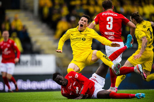 Cheikh Mbacke Diop of Brann and Sondre Brunstad Fet of