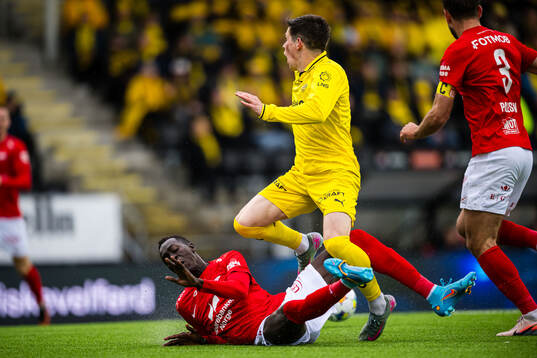 Cheikh Mbacke Diop of Brann and Sondre Brunstad Fet of