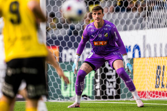 Häckens målvakt Andreas Linde