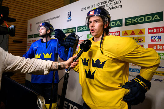 Oliver Ekman-Larsson and Albert Johansson of Sweden