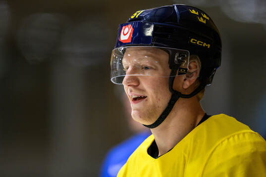 Emil Heineman of Sweden at a practice session