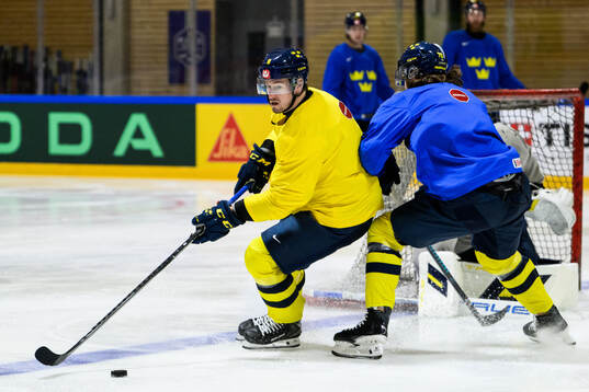 Robert Hägg of Sweden at a practice session