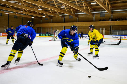 Bläddra bland fler bilder av 2026 IIHF Ice Hockey World Championship, Day 11, Sweden, Practice