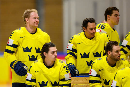 Carl Grundström and André Petersson of Sweden at a team