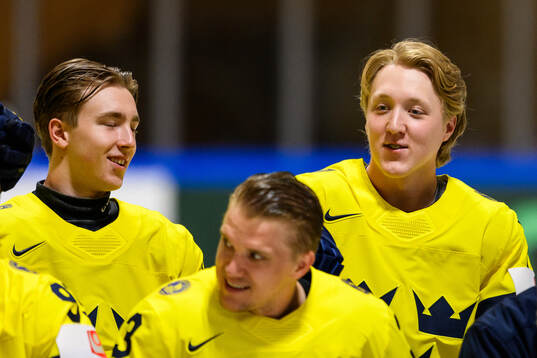 Simon Holmström of Sweden at a team photo shoot