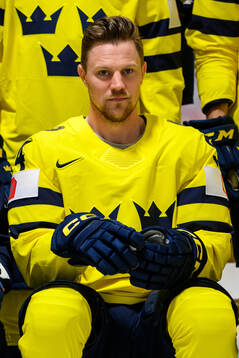 Joel Persson of Sweden at a team photo shoot
