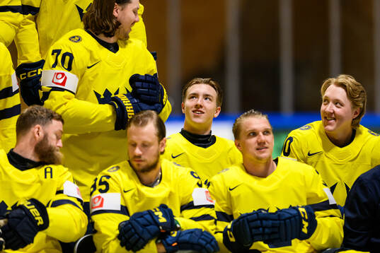 Oscar Sundqvist, Viggo Björck and Simon Holmström of