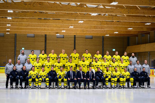 Media manager Linus Hugosson, André Petersson, Ivar