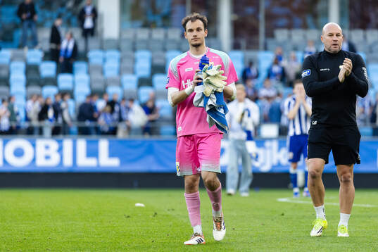 IFK Göteborgs målvakt Elis Bishesari och