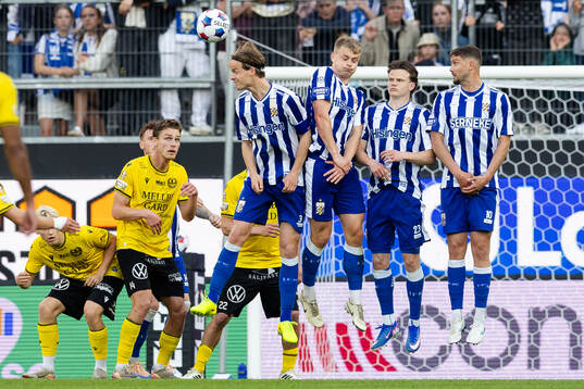 IFK Göteborgs August Erlingmark, David Kruse, Kolbeinn