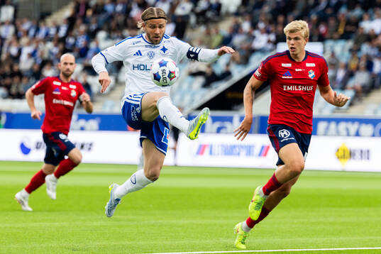 IFK Norrköpings Christoffer Nyman och Östers Mattis