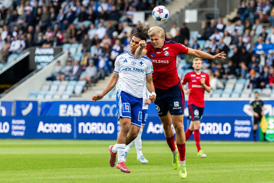 IFK Norrköpings Noel Sernelius och Östers Mattis Adolfsson