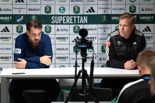 IFK Norrköpings tränare Eldar Abdulic och Östers