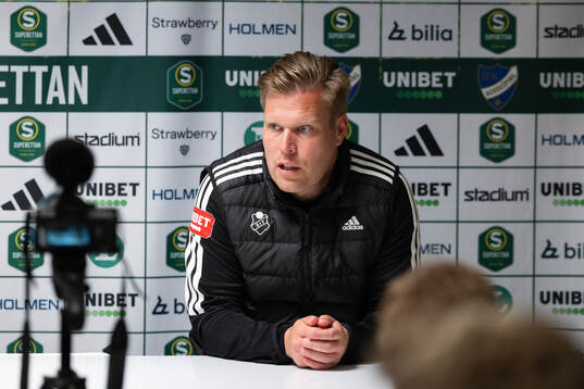 Östers tränare Daniel Friberg