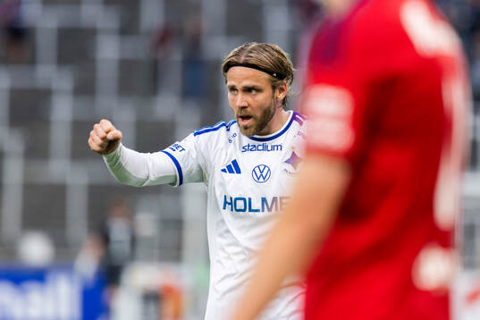 IFK Norrköpings Christoffer Nyman jublar