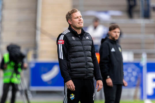 Östers tränare Daniel Friberg