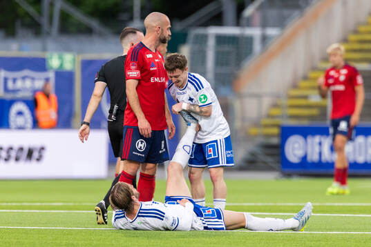 IFK Norrköpings Christoffer Nyman och Ryan Nelson