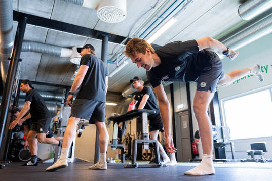 Målvakt Arvid Holm