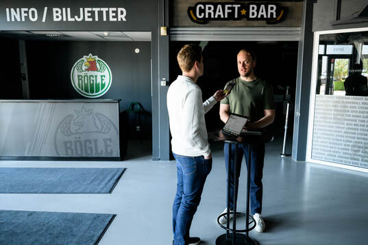 Rögles sportchef Hampus Sjöström