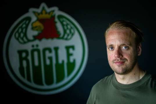 Rögles sportchef Hampus Sjöström