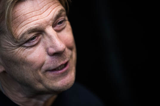 Head coach Tony Gustavsson of the Swedish women's national
