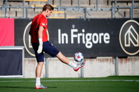 Helsingborgs målvakt Johan Brattberg