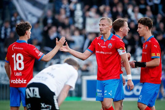 Helsingborgs Casper Ljung Hofvendahl och Jakob Voelkerling
