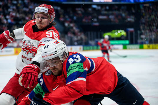 Nick Olesen of Denmark and Max Krogdahl of Norway
