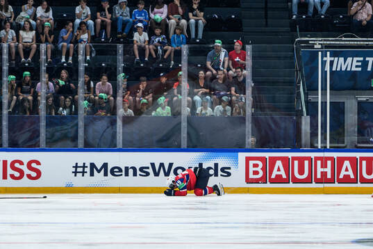 Christian Kåsastul of Norway in pain