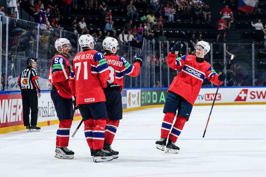 Michael Brandsegg-Nygård of Norway celebrates
