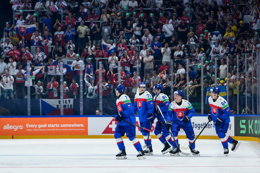 Martin Chromiak of Slovakia celebrates