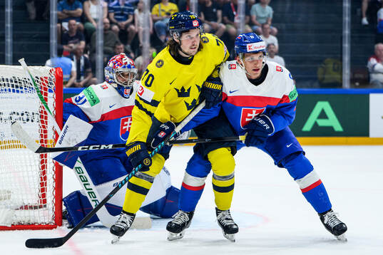 Oscar Sundqvist of Sweden and Viliam Kmec of Slovakia