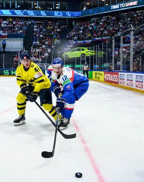 Ivar Stenberg of Sweden and Samuel Knazko of Slovakia