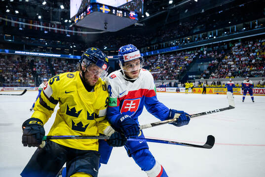 Jacob De La Rose of Sweden and Patrik Koch of Slovakia