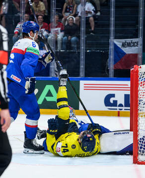 Viliam Kmec of Slovakia and Rasmus Asplund of Sweden