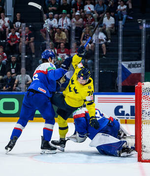 Viliam Kmec of Slovakia and Rasmus Asplund of Sweden
