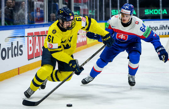 Viggo Björck of Sweden and Patrik Koch of Slovakia
