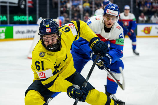 Viggo Björck of Sweden and Patrik Koch of Slovakia