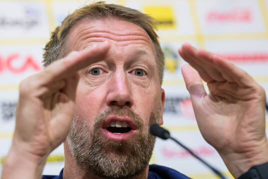 Head coach Graham Potter of the Swedish men's national
