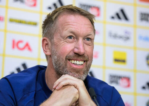 Head coach Graham Potter of the Swedish men's national