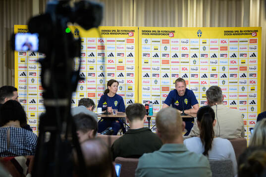 Head coach Graham Potter of the Swedish men's national