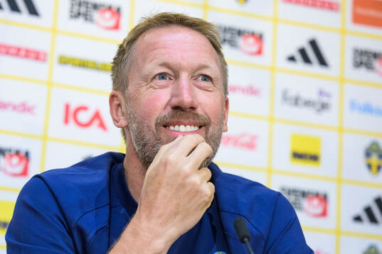 Head coach Graham Potter of the Swedish men's national