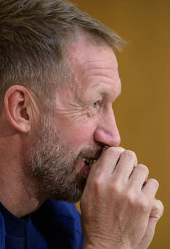 Head coach Graham Potter of the Swedish men's national