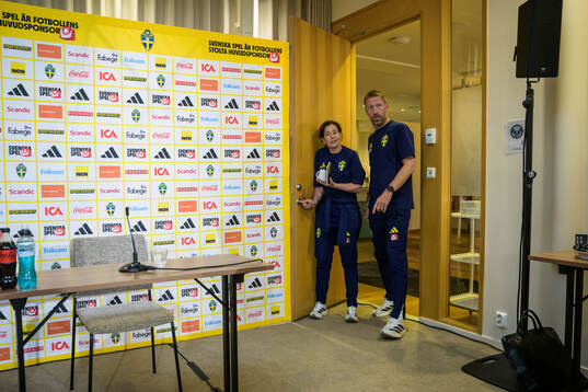 Head coach Graham Potter of the Swedish men's national
