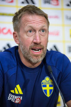 Head coach Graham Potter of the Swedish men's national