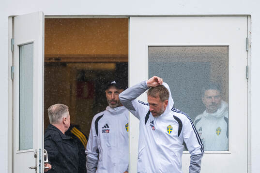 Head coach Graham Potter of the Swedish national football