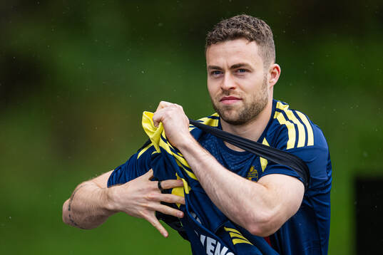 Gabriel Gudmundsson of the Swedish national football team