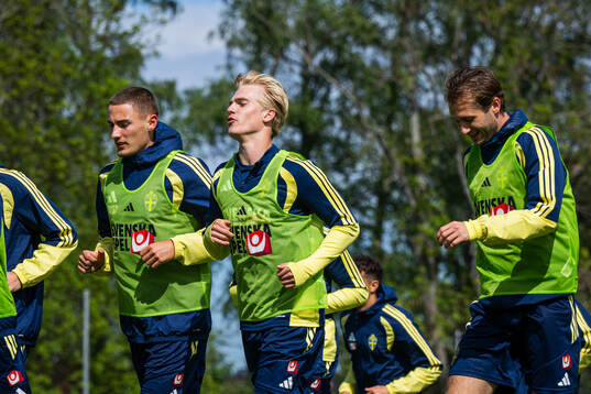Gustaf Lagerbielke, Lucas Bergvall and Benjamin Nygren of