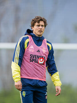 Victor Nilsson Lindelöf of the Swedish national football