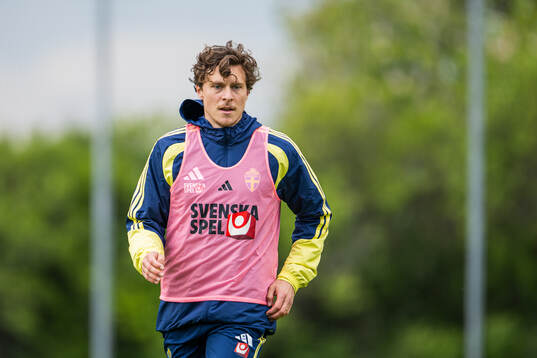Victor Nilsson Lindelöf of the Swedish national football
